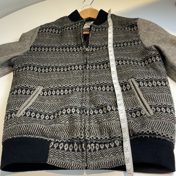 Bellfield bomber jacket grey/black size small - Picture 7 of 11